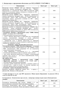 Прайс-лист СКУД РЕВЕРС.