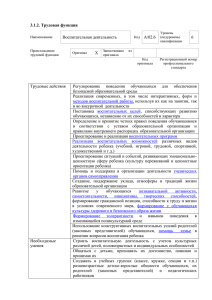 Воспитательная деятельность