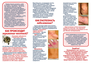 Чесотка - Брестский областной кожно