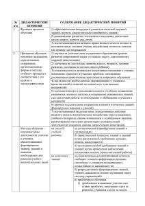 1) образовательная (вооружить учащихся системой научных обучения