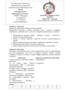 «Центр дополнительного образования для детей» Государственное бюджетное