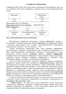 Устройство компьютера