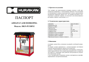 Паспорт на Hurakan HKN