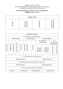 Кафедра биологии СтГМУ