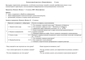 Компьютерный практикум «Ядерная физика» - ryb