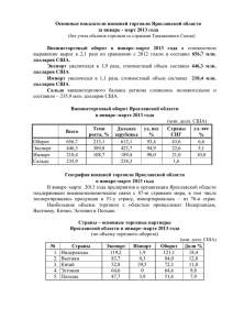 март 2013 года - Администрация Ярославской области