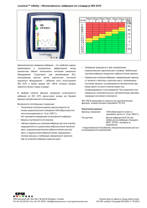 Интенсивность вибрации по стандарту ISO 2372