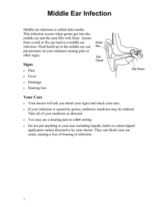 Middle Ear Infection - Russian - Health Information Translations