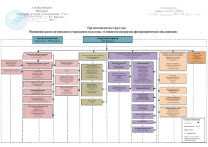 Организационная структура Муниципального автономного