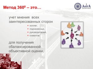 Метод 3600 – это…