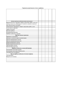 Горизонтальный анализ отчета о прибыли. Выручка (нетто) от