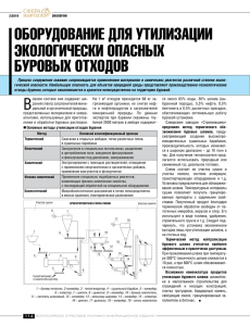 ОБОРУДОВАНИЕ ДЛЯ УТИЛИЗАЦИИ ЭКОЛОГИЧЕСКИ