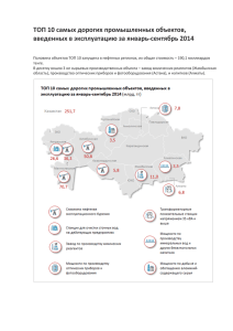 ТОП 10 самых дорогих промышленных объектов, введенных в