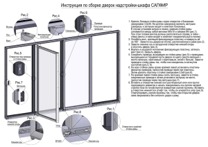 Инструкция по сборке дверок Сапфир Шкаф