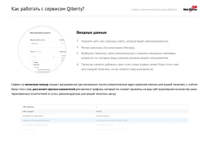 Как работать с сервисом Qiberty?