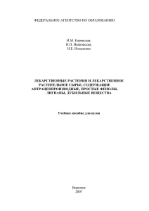 ФЕДЕРАЛЬНОЕ АГЕНТСТВО ПО ОБРАЗОВАНИЮ И.М. Коренская, Н.П. Ивановская,