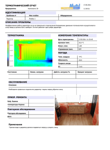 термографический отчет идентификация описание
