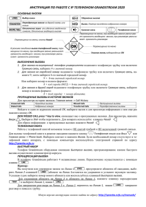 инструкция по работе с ip телефоном grandstream 2020