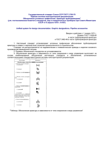 ГОСТ 2.785-70. Обозначения условные графические. Арматура