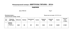 (соло). Возрастная категория: А3 (12