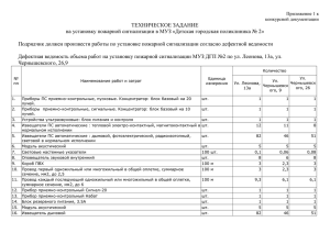 ТЕХНИЧЕСКОЕ ЗАДАНИЕ