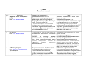 Список бельгийских компаний