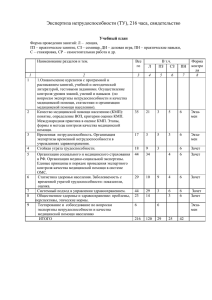 Экспертиза нетрудоспособности (ТУ), 216 часа, свидетельство