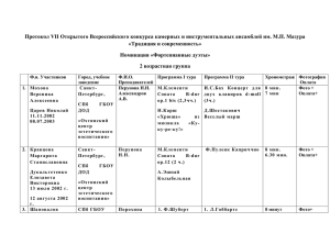 Фортепианные дуэты 2 группа (49 kb.)