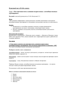 Классный час в 10 «Б» классе. Тема: « Как противостоять