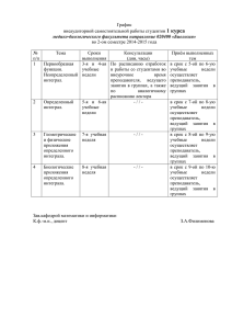 График СРС-2 сем мат