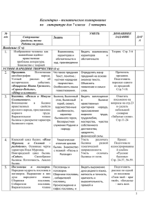 по литературе для 7 класса 1 четверть