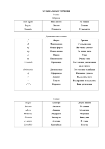 музыкальные термины (46 Кбайт)