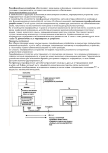 Периферийные устройства.