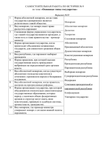 Сочетание президентской и парламентской республики