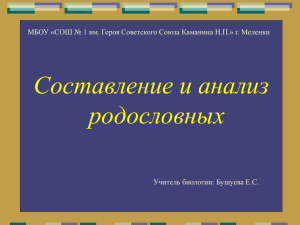 Слайд 1 - Сайт учителя биологии Бушуевой Елены