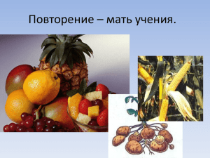 Повторение – мать учения