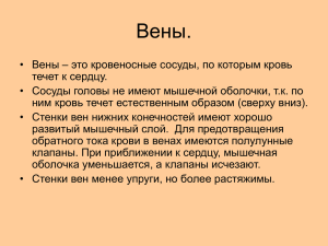 Приложение "Вены".