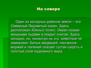 На севере