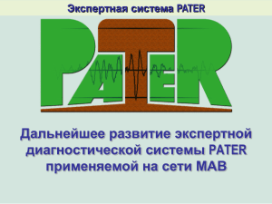 Экспертная система PATER