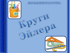 Муниципальное общеобразовательное учреждение «Средняя общеобразовательная школа №1 г.Суздаля»