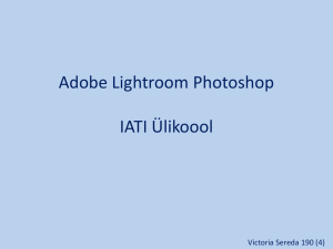 Adobe Photoshop Lightroom