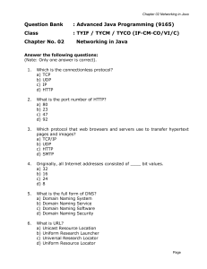 Networking-MCQ-Set-1