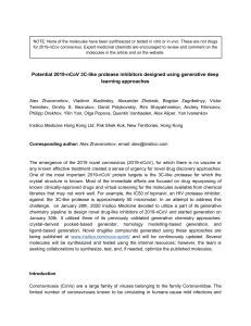 Insilico-Medicine-Generative-Sprint-2019-nCoV-Project