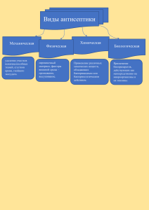 АНТИСЕПТИКИ. КОНКУРС