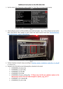 Additional instruction to the WO-2021-032