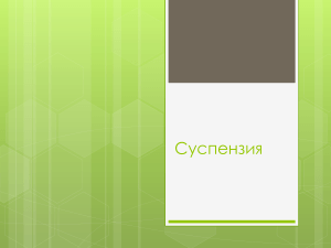 суспензия