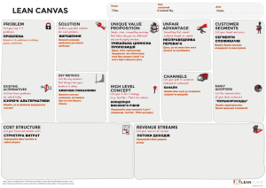 Lean-Canvas