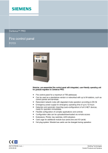 A6V10432669 Fire control panel en