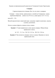 Задание по функциональной грамотности Тукмакова Галина Терентьевна