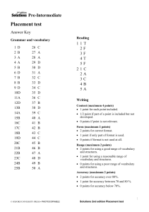 Sol2e PlacementTest ANSWERS